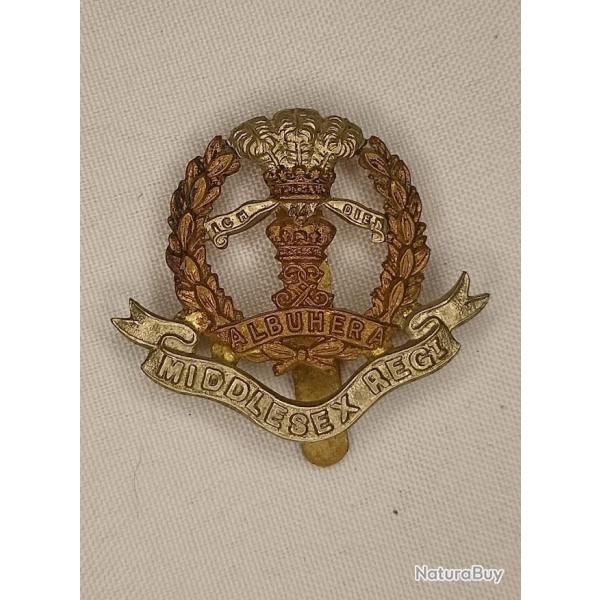 Cap Badge Anglais MIDDLESEX R�giment guerre 39/45