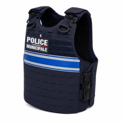 Gilet Pare Balle Couteau Police Municipale QUICK RELEASE Mixte NIJ IIIA 0101.06 50 Joules