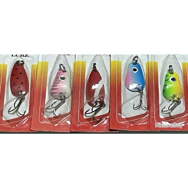 5 CUILLERES AVEC TRIDENTS lot 1