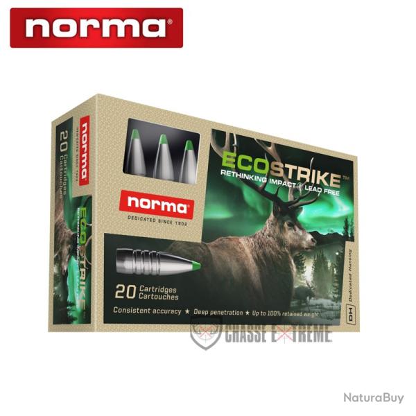 20 Munitions NORMA Cal 300 Prc 165gr Ecostrike