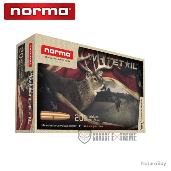 20 Munitions NORMA Cal 270 Wsm 130gr Whitetail