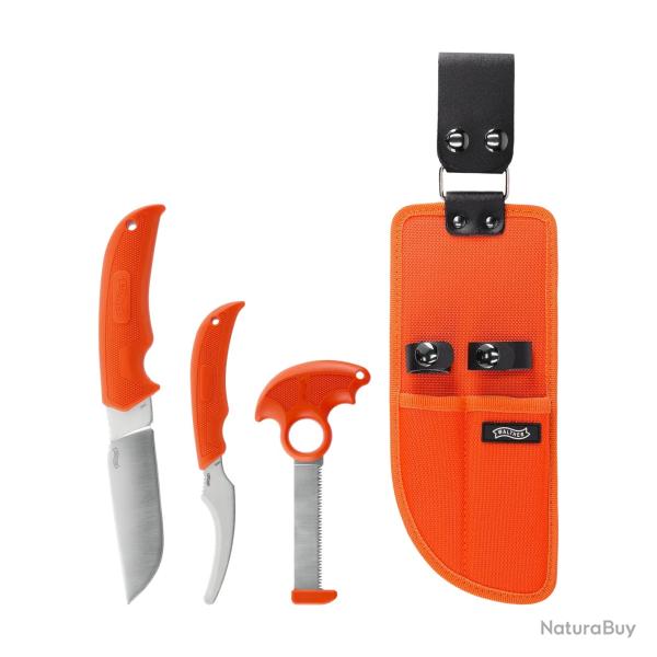 Kit d'outils de chasse Walther HUNTER SET 2 lame acier 440C