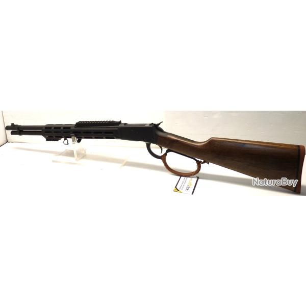 CARABINE A LEVIER DE SOUS GARDE HUGTEK MODEL LVR 44 SWXB - CAL 44 REM MAG- 10CPS - CANON 51CM FILETE