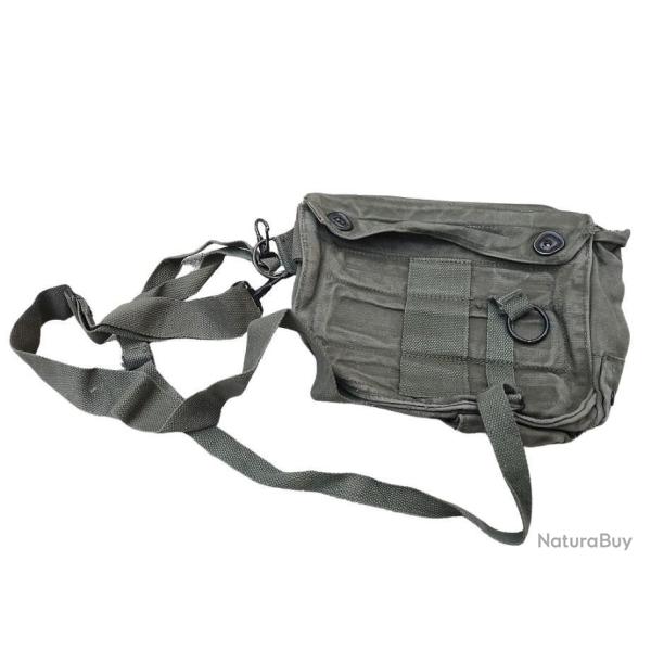Sacoche masque � oxyg�ne US M17 en toile cordura kaki