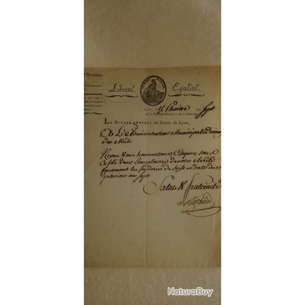 CANTON DE  LYON REVOLUTION