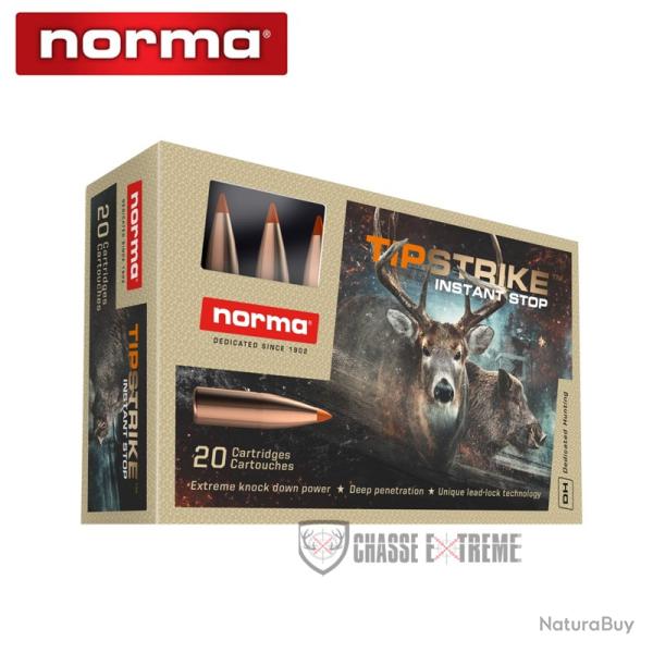 20 Munitions NORMA Cal 308 Win 150gr Tipstrike