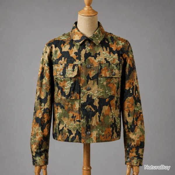 Veste allemande M45 Leibermuster - Reproduction WW2
