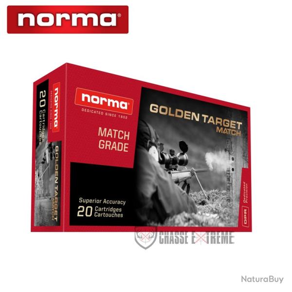 20 Munitions NORMA Cal 300 Win 220gr Golden Target
