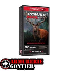 Munitions Winchester .300 Win Mag 180 gr Power-Max Bonded