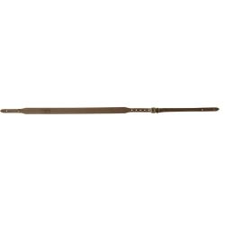BRETELLE FUSIL EN CRO&Ucirc;TE DE CUIR, BOUTONS - COUNTRY SELLERIE