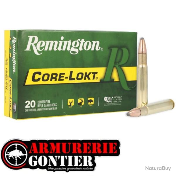Munitions REMINGTON 35WHELEN 200GR CORE-LOKT