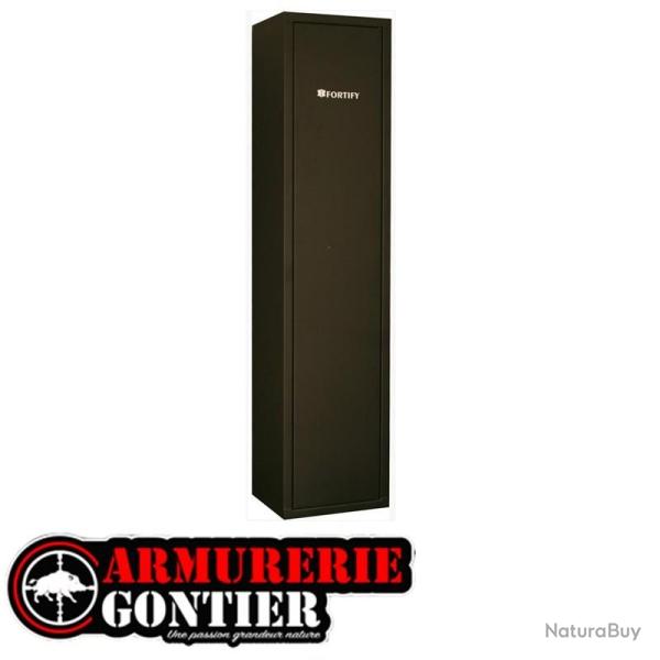 Armoire Forte FORTIFY DELTA 6 - 6 ARMES AVEC LUNETTE - COFFRE INTERIEUR
