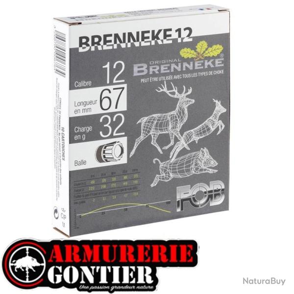 Cartouches FOB BRENNEKE 12/67 32G