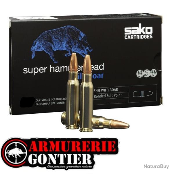 Munitions SAKO 300 WIN MAG SUPER HAMMERHEAD 180GR 11.7G