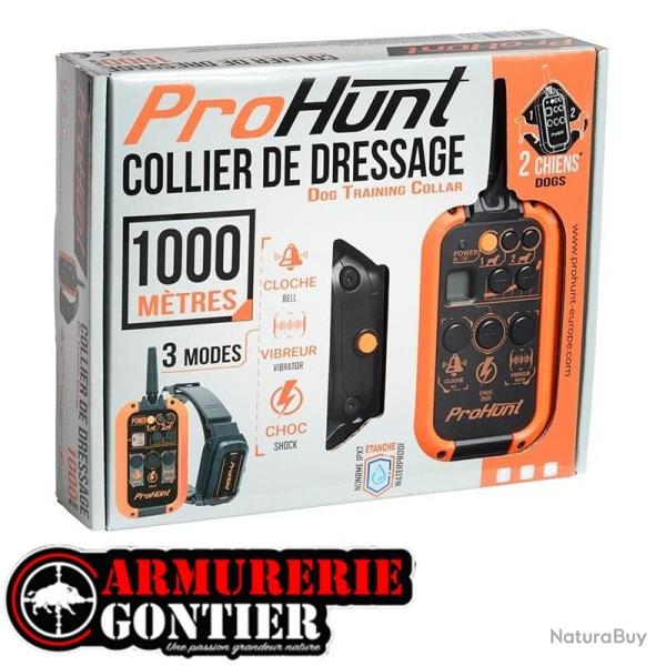 Collier de Dressage PROHUNT port�e 1000M phac033