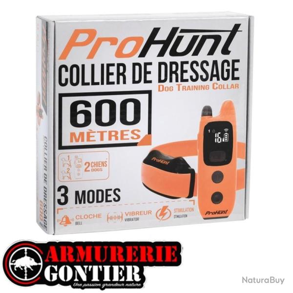 Collier de Dressage PROHUNT port�e 600M phac043