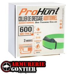 Collier de Dressage PROHUNT suppl&eacute;mentaire port&eacute;e 600M phac052