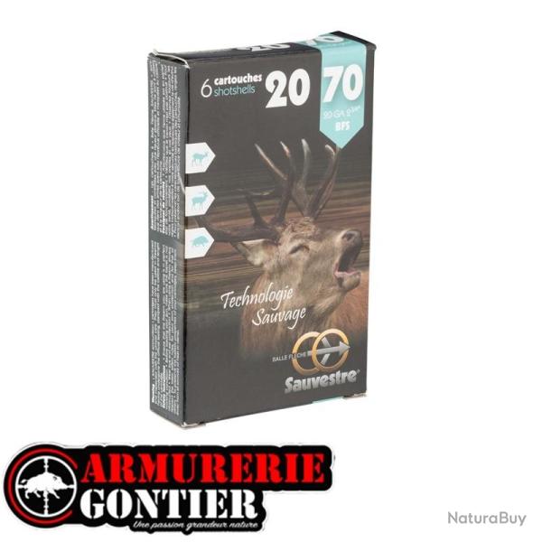 SAUVESTRE BALLE FLECHE 20/70 X6