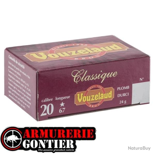 Cartouches VOUZELAUD 20 67 16 24g CLASSIQUE Grand culot