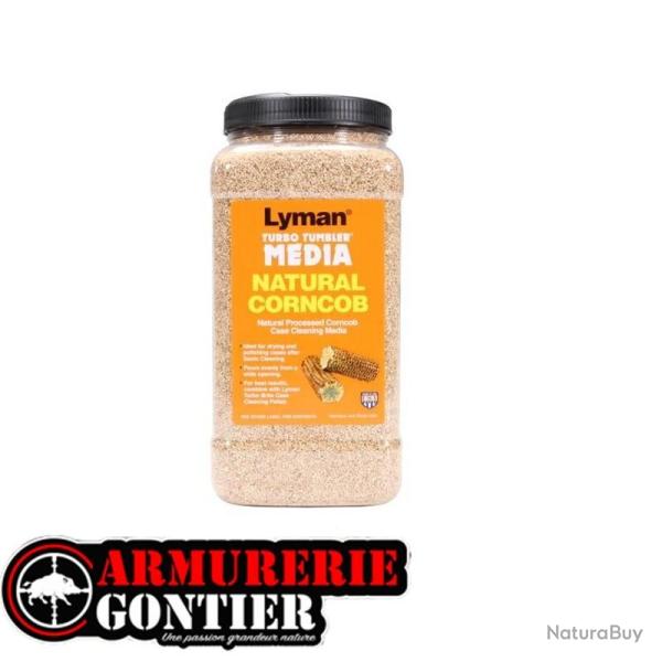 LYMAN MEDIA MEDIUM NATURAL CORNCOB