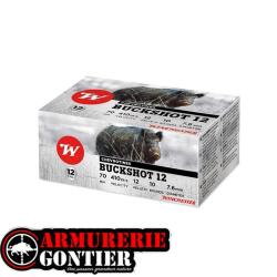 CARTOUCHES WINCHESTER BUCKSHOT 12/70 30G 12 PELLETS