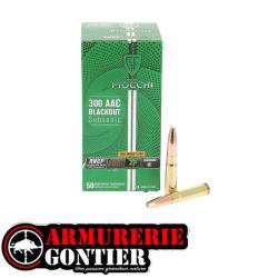 Munitions FIOCCHI 300 AAC BLACKOUT 200GR FMJ SUBSONIC X50