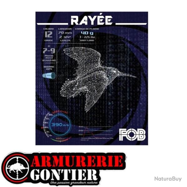 cartouches FOB BECASSE SPECIAL RAYE 12/70 n�7-9 40g