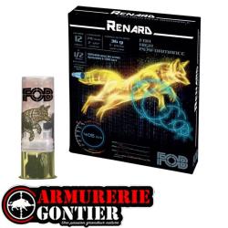 cartouches FOB RENARD HP 36 BJ 12/70 n&deg;&nbsp;1 cuivr&eacute;s + n&deg;&nbsp;2 durcis