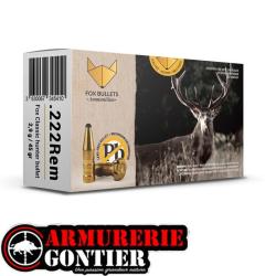 Munitions FOX BULLETS CLASSIC HUNTER .222 Rem. 45gr/2.9g