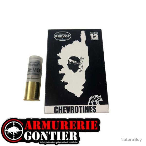 Cartouches PREVOT CHEVROTINE 12/70 12G