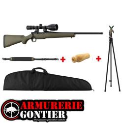 Pack Mossberg Patriot sp&eacute;cial renard 243 - canon 56cm filet&eacute;