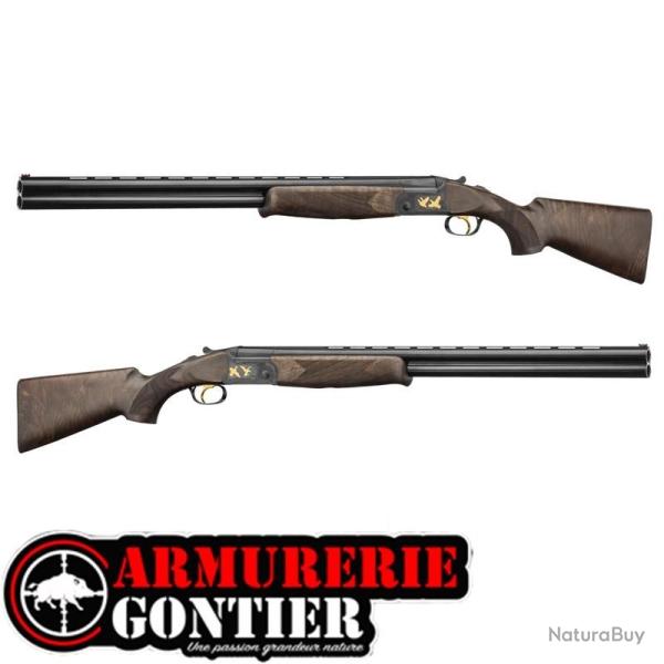 Fusil FAIR CLASSIC Acier noir 12/76 Extracteurs double d�tente 71 CM CI