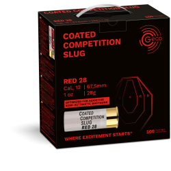 Balles Geco Comp&eacute;tition Slug CCS Red 26 - Cal. 12/67.5 - 28 g