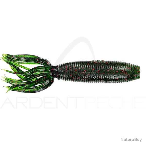 Leurre souple GARY YAMAMOTO Fat ika 4 208 Watermelon W/Black red flake