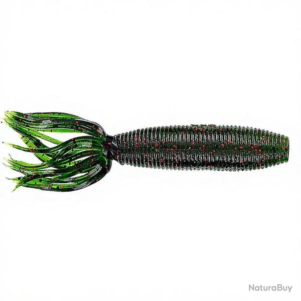 Leurre souple GARY YAMAMOTO Fat ika 4 208 Watermelon W/Black red flake