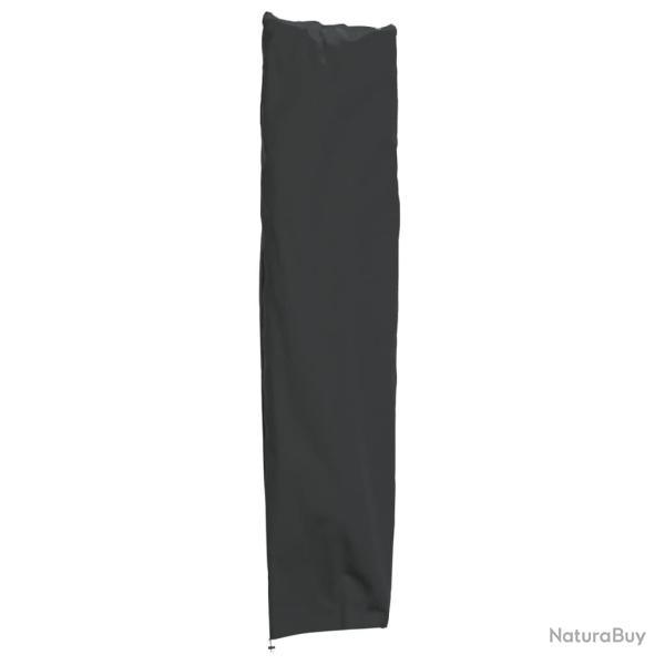 Housse de parapluie de jardin noir 240x57/57 cm oxford 420D
