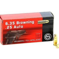 Geco 6,35 Browning FMJ 50 grs (x50)