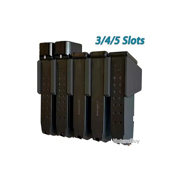 Support pour chargeur glock - 3 slots- LIVRAISON GRATUITE