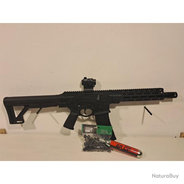 Pack T4E TC68 Cal.68 16J Full Auto + point rouge konus + 100 Billes + 1 CO2 88G 