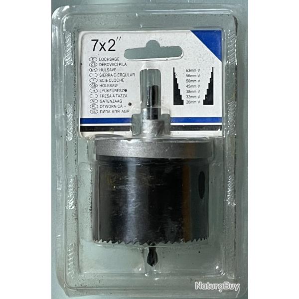 CLOCHE FRAISE A BOIS PLACO PLATRE  UNIVERSELLE 7 DIAMETRES