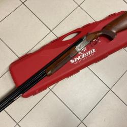 Vends fusil superpos&eacute; WINCHESTER s&eacute;lect trap cal.12mag canon 76cm