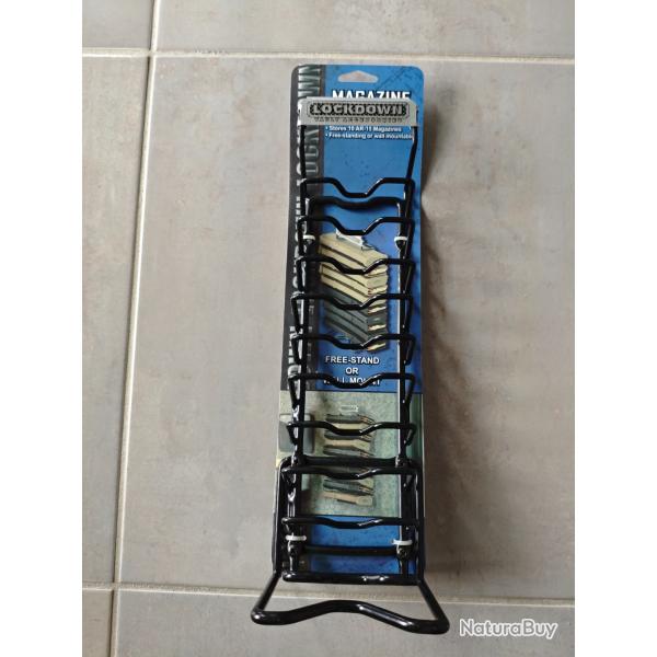 Support x10 chargeurs