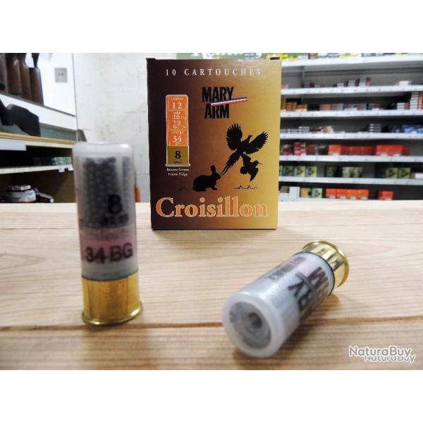 CARTOUCHE MARY ARM CAL.12 CROISILLON 34g N7