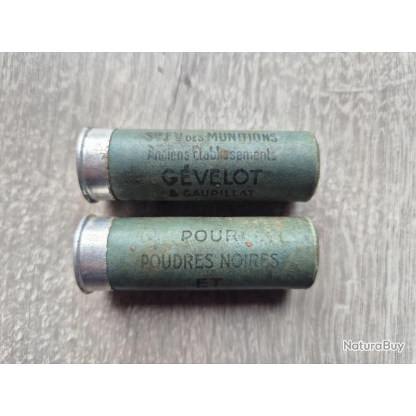 Cartouches anciennes - cal. 12