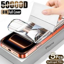 5 Film Hydrogel Protection Ecran pour iPhone-iPhone Air 20260729082524