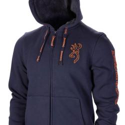 Sweatshirt Warm Snapshot Bleu - Browning Taille 3XL