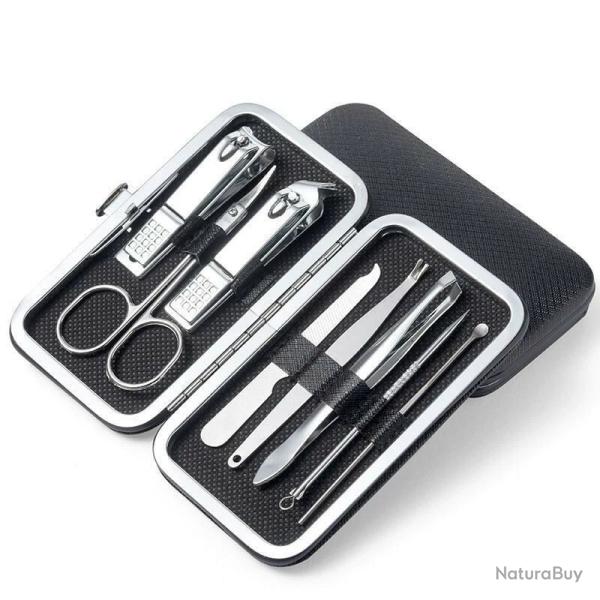 Set Manucure Pdicure Inox 8 pcs