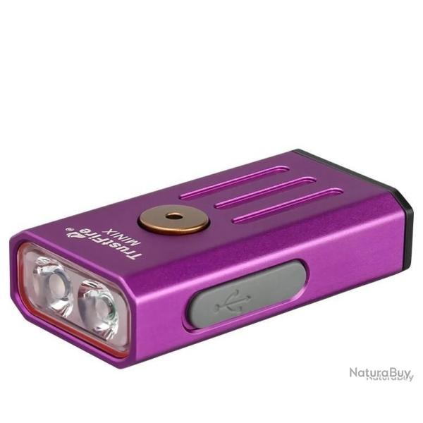 Lampe trustfire mini x (rose) - LIVRAISON GRATUITE