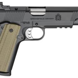 Pistolet Springfield 1911 Operator Aos noir cerakote Cal.45ACP canon de 5"