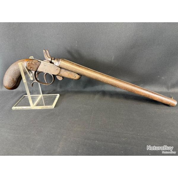 Pistolet de chasse ou de  collection TUCKAWAY calibre 36 12mm 410 65 catgorie D vente libre  +18 a